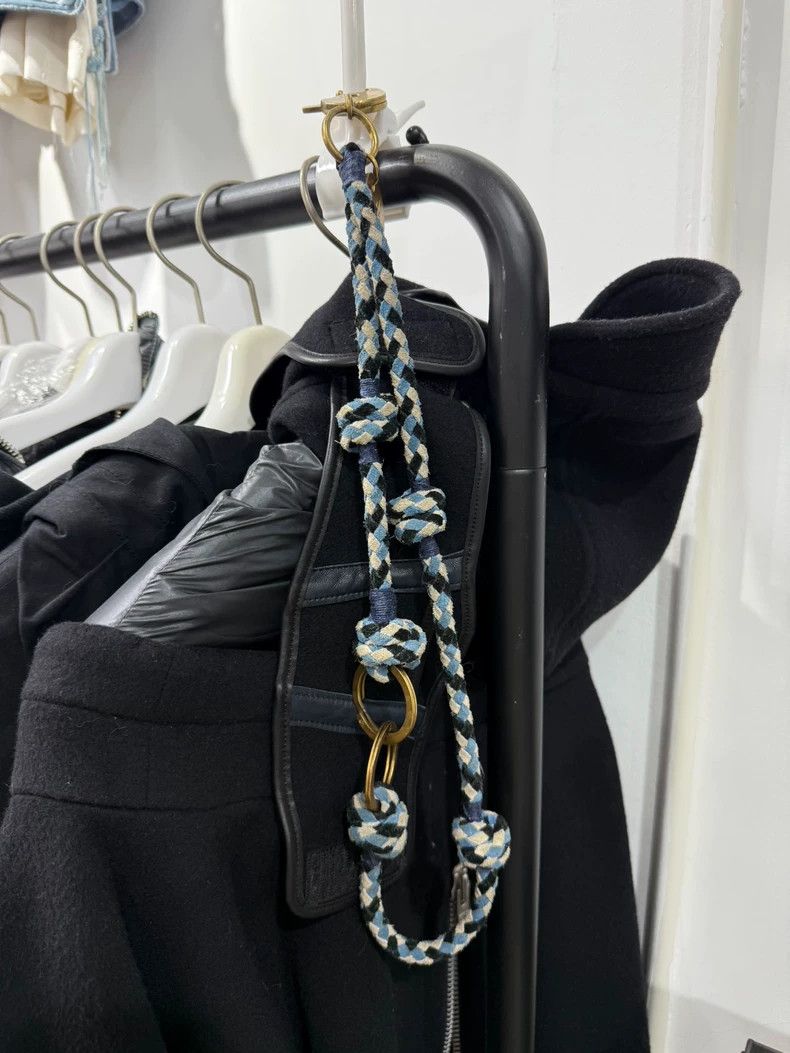 Takahiromiyashita The Soloist. The soloist Leather patchwork woven chain waist hang Size ONE SIZE - 8 Thumbnail