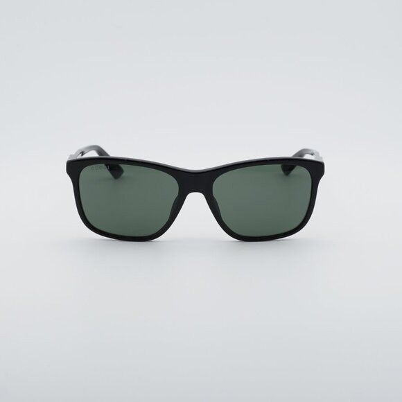 Gucci Gucci GG1819S 001 Sunglasses Black Square Frame, Grey Lenses Size ONE SIZE - 2 Thumbnail