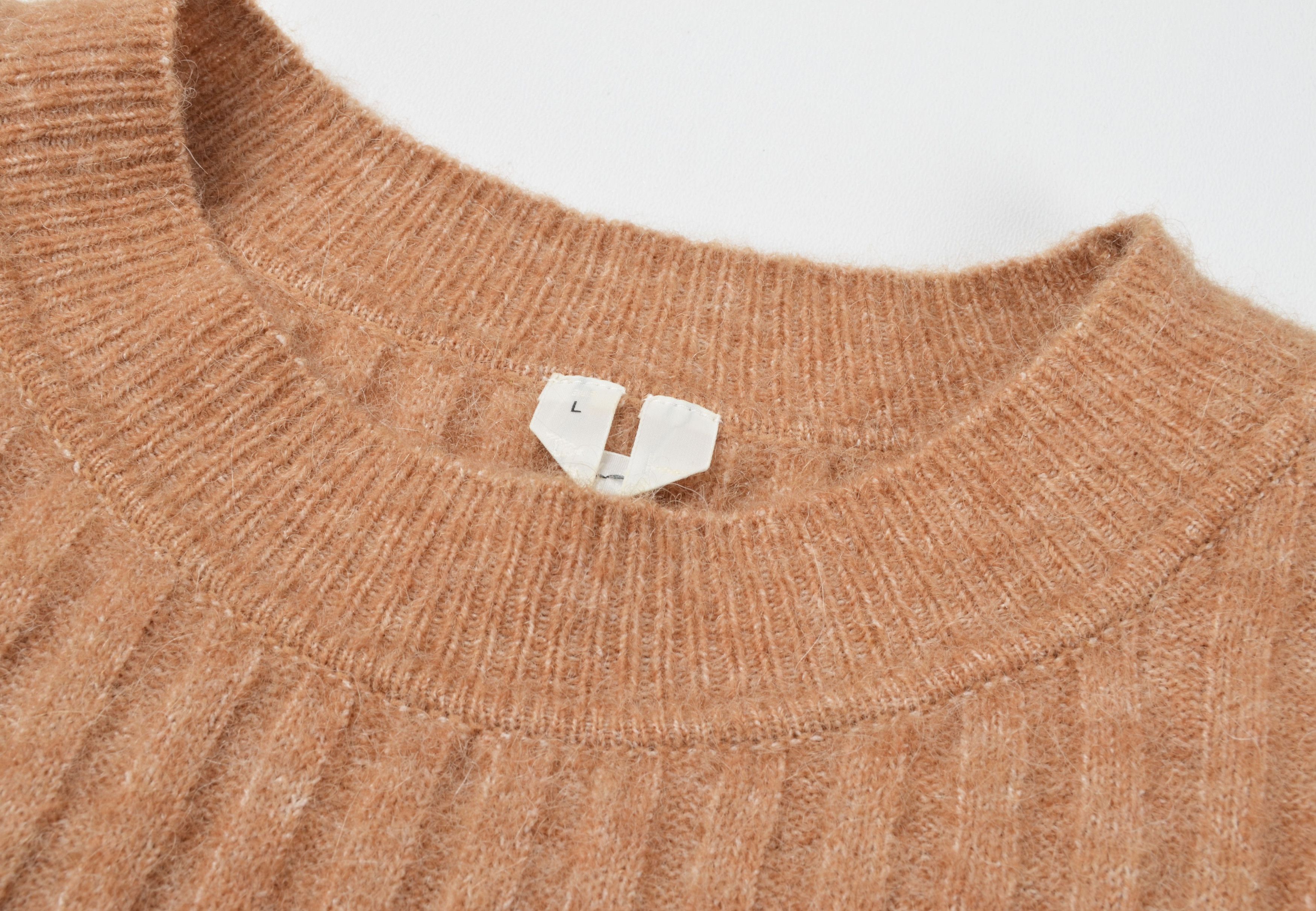 Arket Arket Alpaca Merino Soft Cozy Ribbet Long Sweater Size L / US 10 / IT 46 - 5 Thumbnail