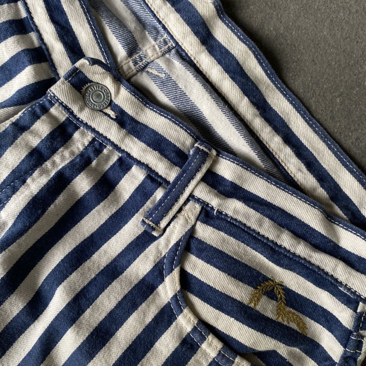 Evisu × Vintage Evisu Short Pants Stripe LOT 2001 Size US 36 / EU 52 - 7 Thumbnail