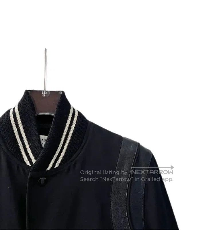Yves Saint Laurent YSL Black Wool Women's Jacket in XS Size . Size XS / US 0-2 / IT 36-38 - 3 Thumbnail