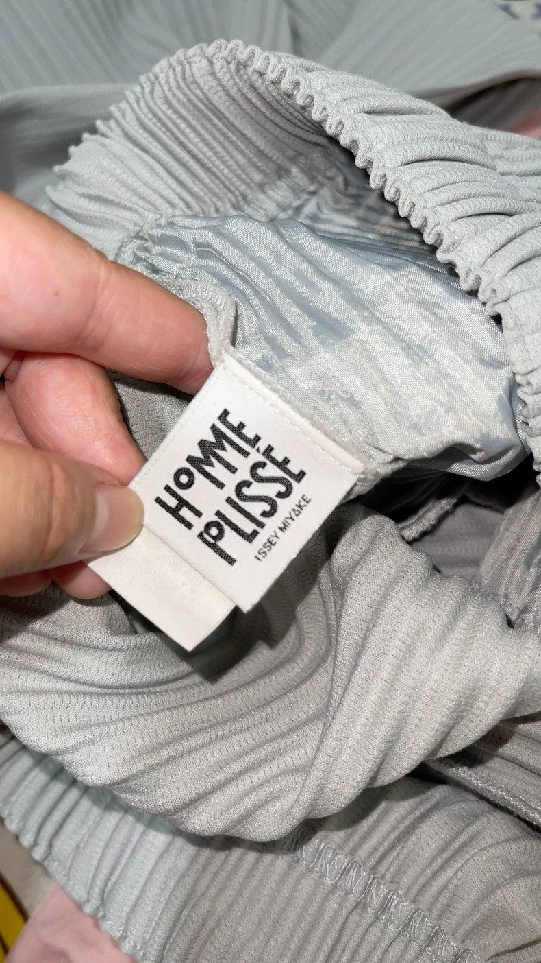 Issey Miyake Issey Miyake size:1 Grey pleated casual pants Size 22" - 5 Thumbnail