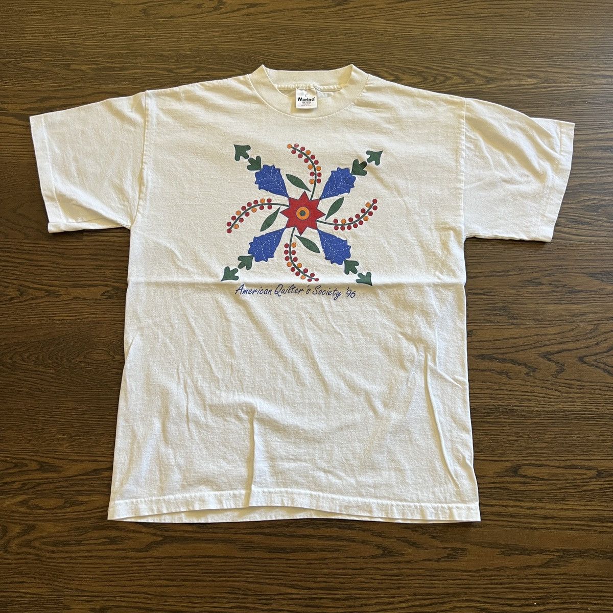 Vintage Vintage 1996 American Quilter’s Society Art shirt Size US L / EU 52-54 / 3 - 1 Thumbnail