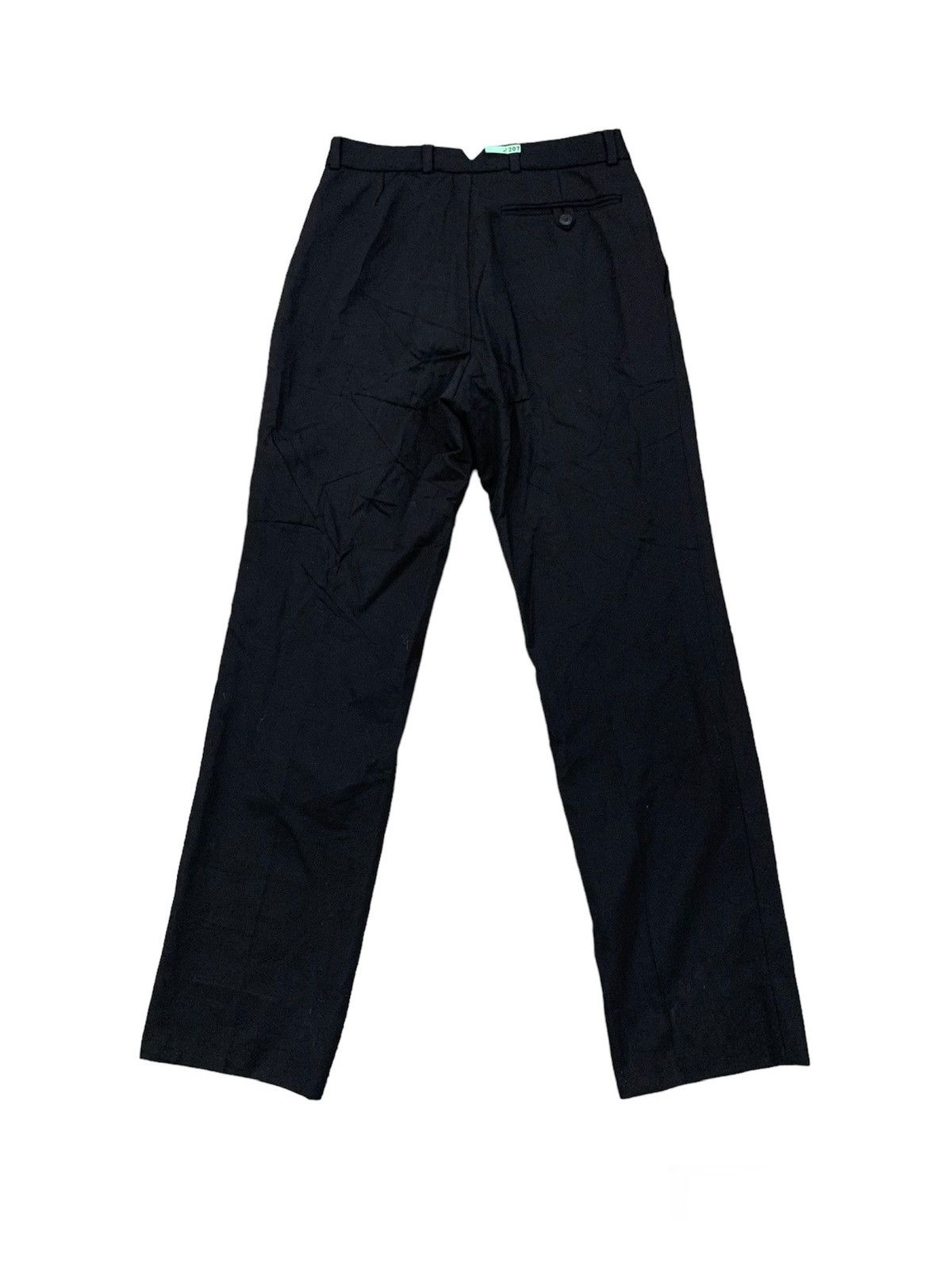 agnes b. Agnes B Homme Paris Wool Pants Made in France Size US 28 / EU 44 - 2 Thumbnail