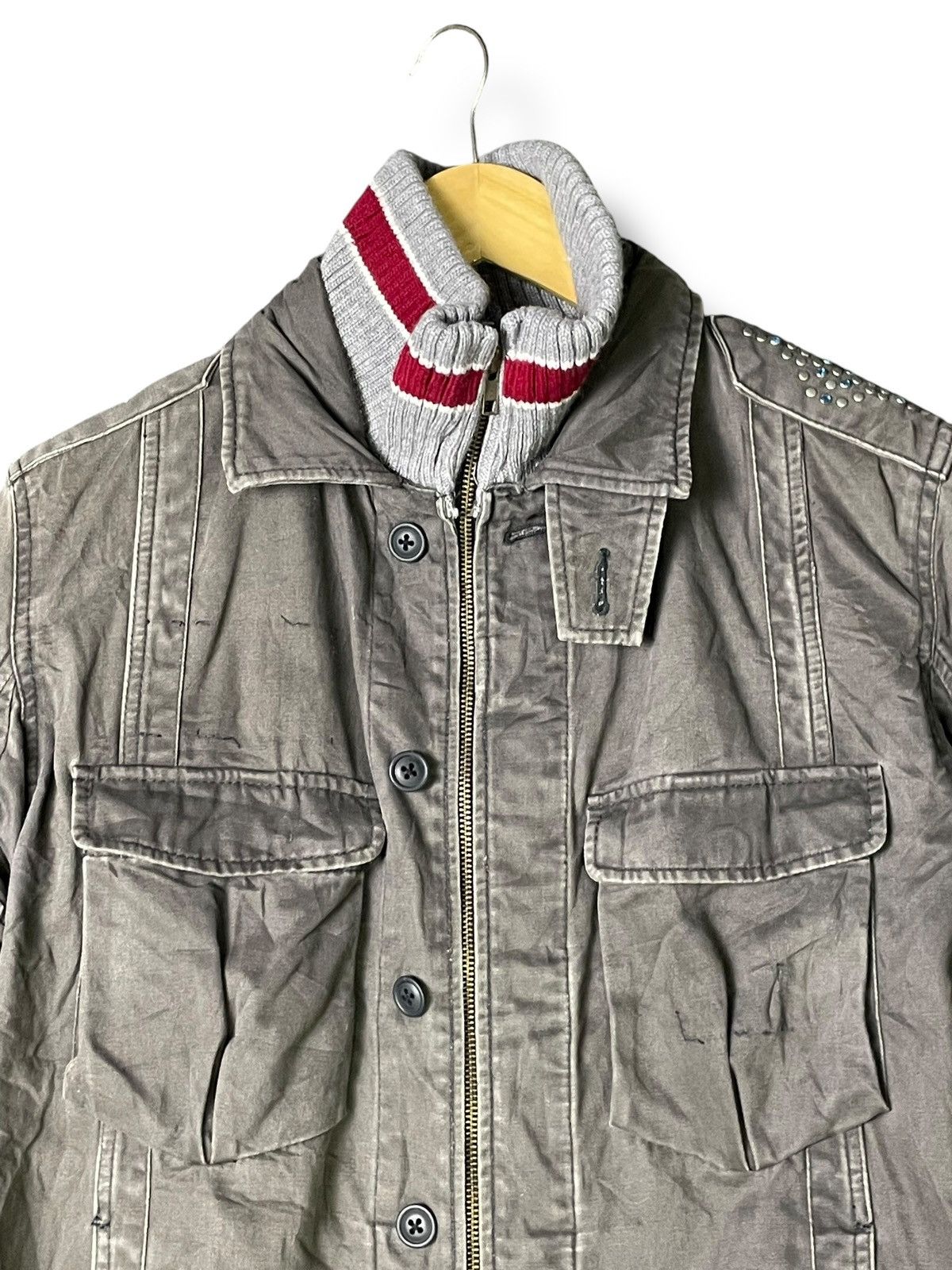 Japanese Brand × Vintage Flash Report x Authentic Vintage Denim Jacket (33) Size US L / EU 52-54 / 3 - 2 Thumbnail