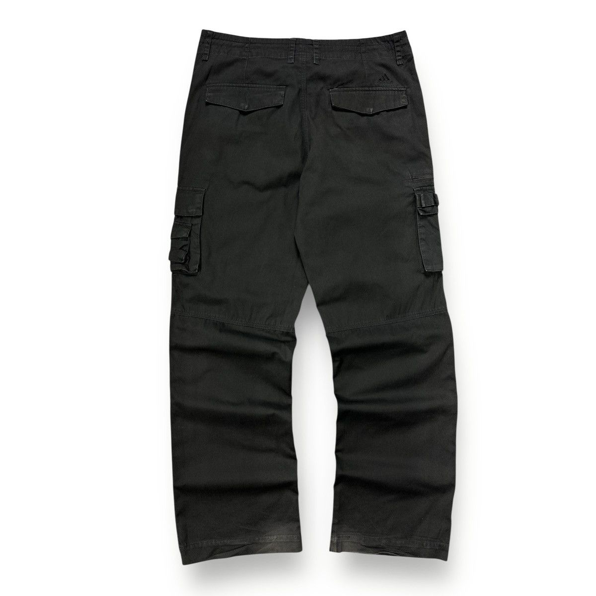 Adidas Vintage Y2K Adidas Cargo Pants Brown Size US 35 - 11 Thumbnail