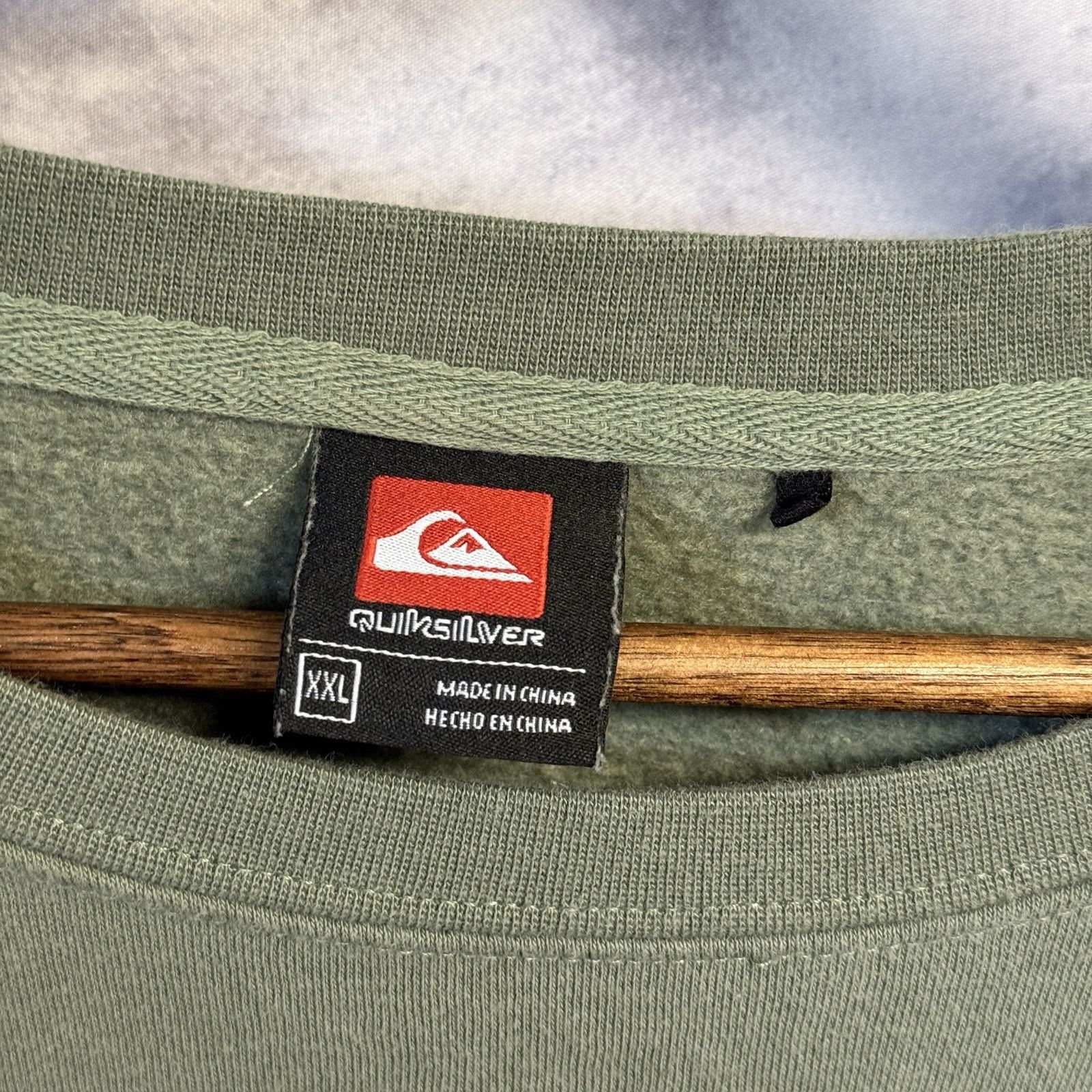 Quiksilver Quiksilver Sweatshirt Mens 2XL Green Crew Neck Surf Skate Size US XXL / EU 58 / 5 - 4 Thumbnail