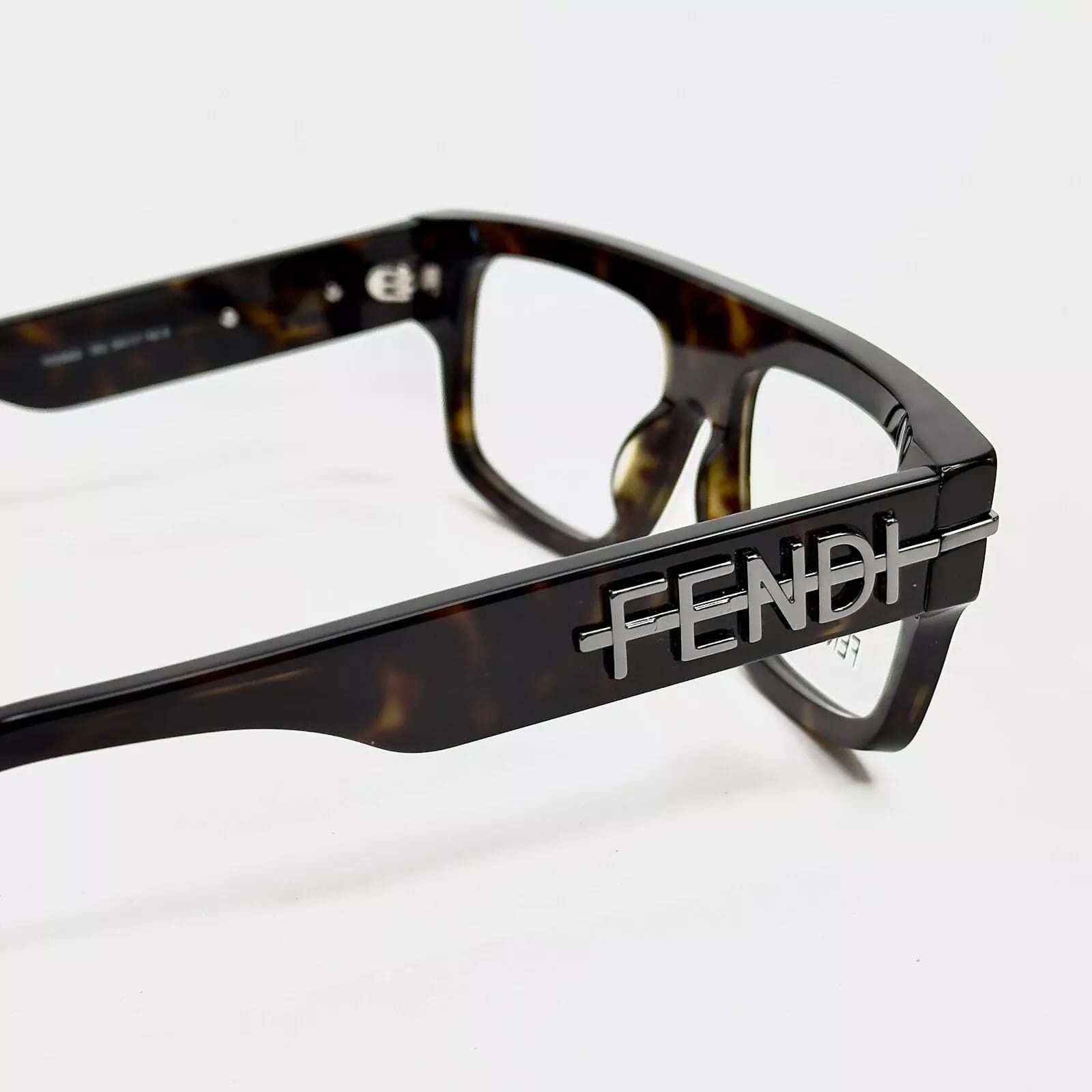 Fendi FENDI FENDIGRAPHY HOBO LOGO 50062 052 Eyeglasses FE50062I Size ONE SIZE - 3 Thumbnail