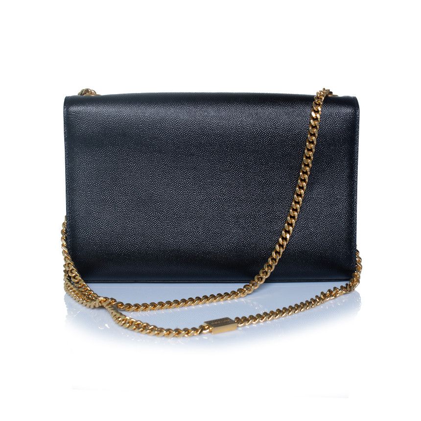 Saint Laurent Paris Saint Laurent, Medium Kate shoulder bag in black Size ONE SIZE - 8 Thumbnail