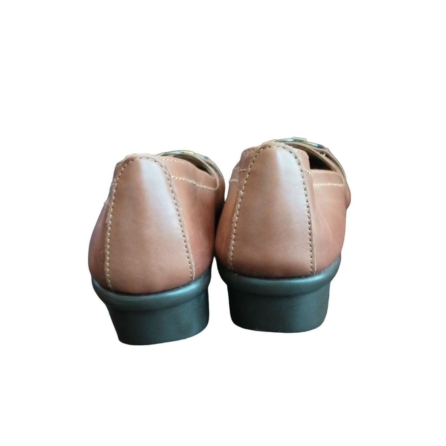 Other Women's Brown Flat Leather Loafer Aerosole Shoes Size US 11 / IT 41 - 6 Thumbnail