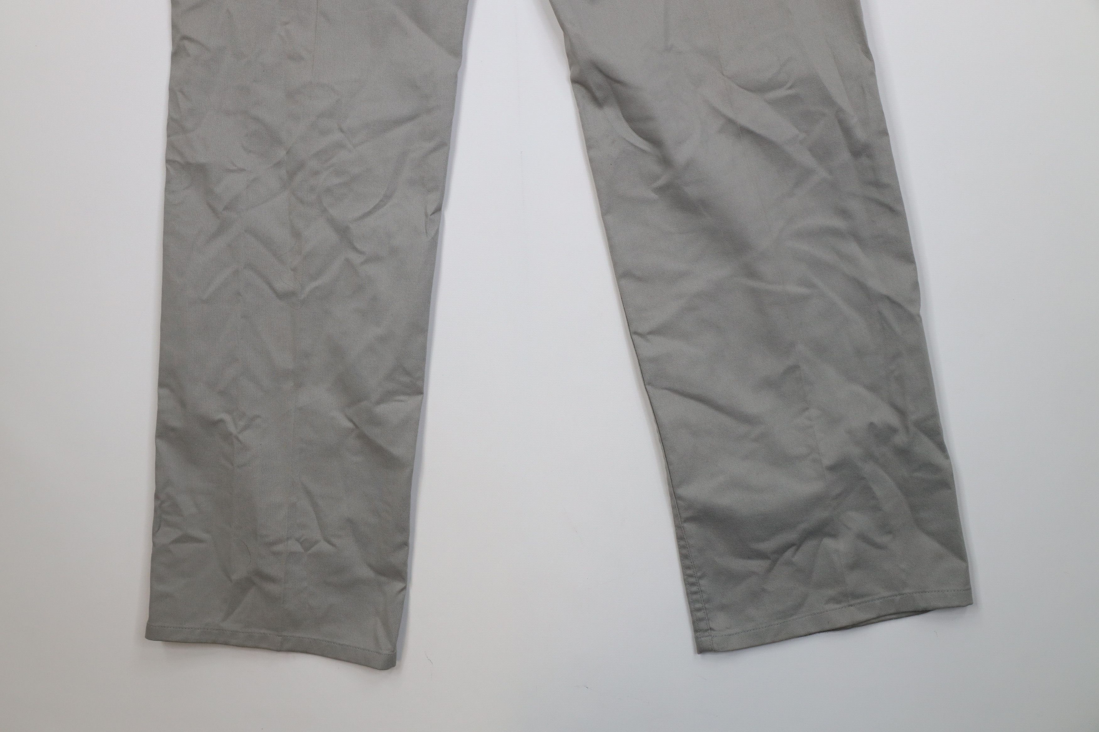 Vintage Vintage 70s Streetwear Flared Wide Leg Twill Pants Gray Size US 36 / EU 52 - 14 Thumbnail