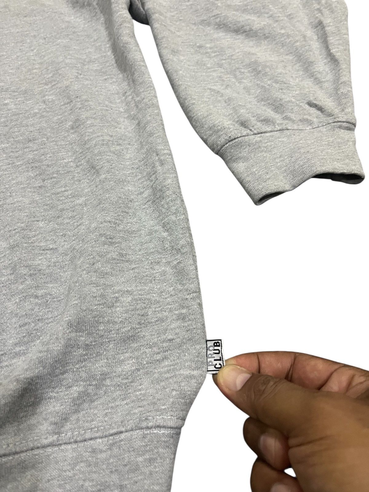 Vintage PRO CLUB SWEATSHIRT Size US XL / EU 56 / 4 - 3 Thumbnail