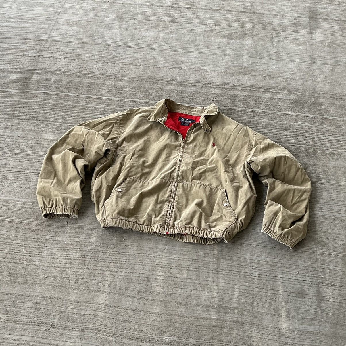 Vintage Polo Ralph Lauren Vintage Jacket Bomber Size US L / EU 52-54 / 3 - 1 Thumbnail