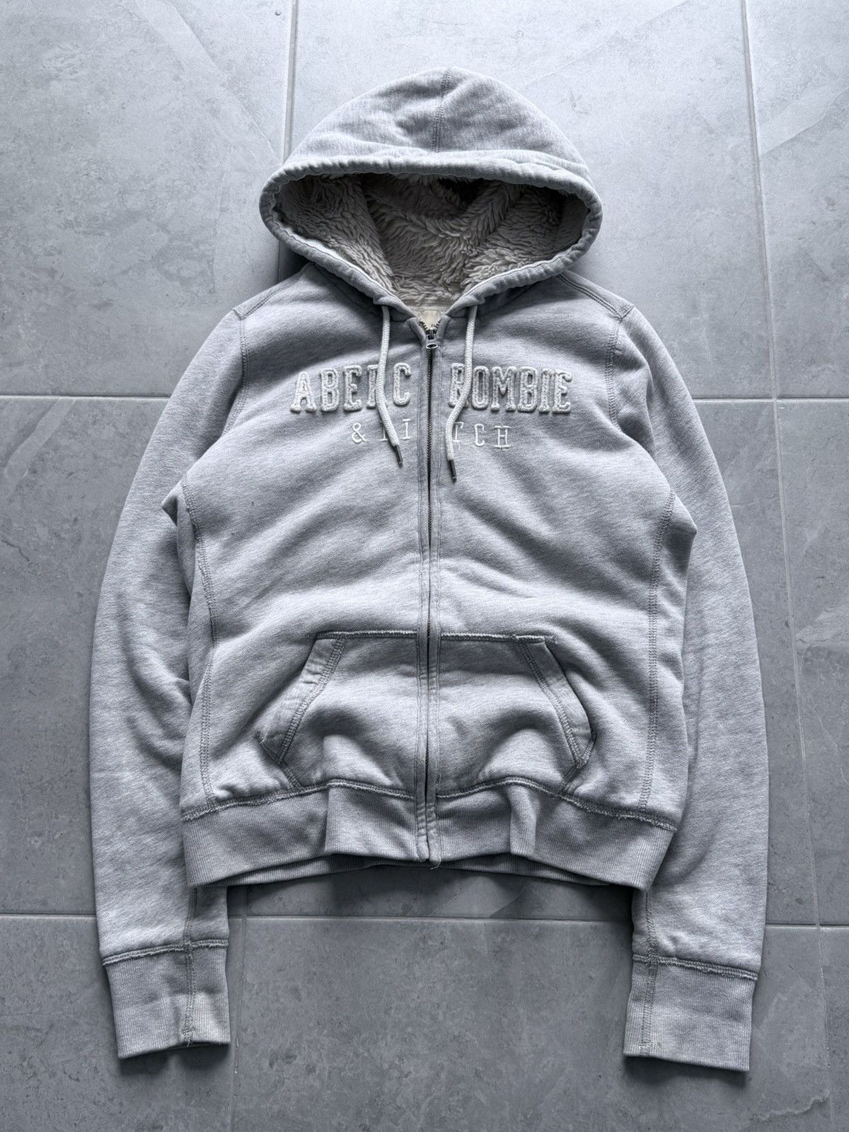Abercrombie & Fitch 2000s Abercrombie & Fitch Hysteric Glamour Style Zip Hoodie Size US M / EU 48-50 / 2 - 1 Thumbnail