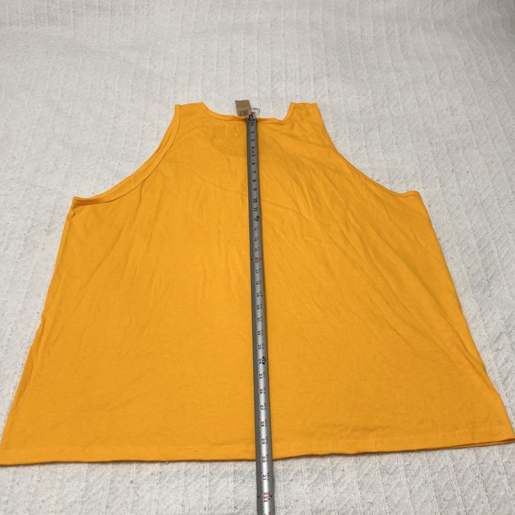 Fruit Of The Loom VINTAGE Fruit Of The Loom Tank Top Cotton Men’s Sleeveless Yellow 3XL NWT Deadstock Shirt Men 3XL Size US XXL / EU 58 / 5 - 4 Thumbnail