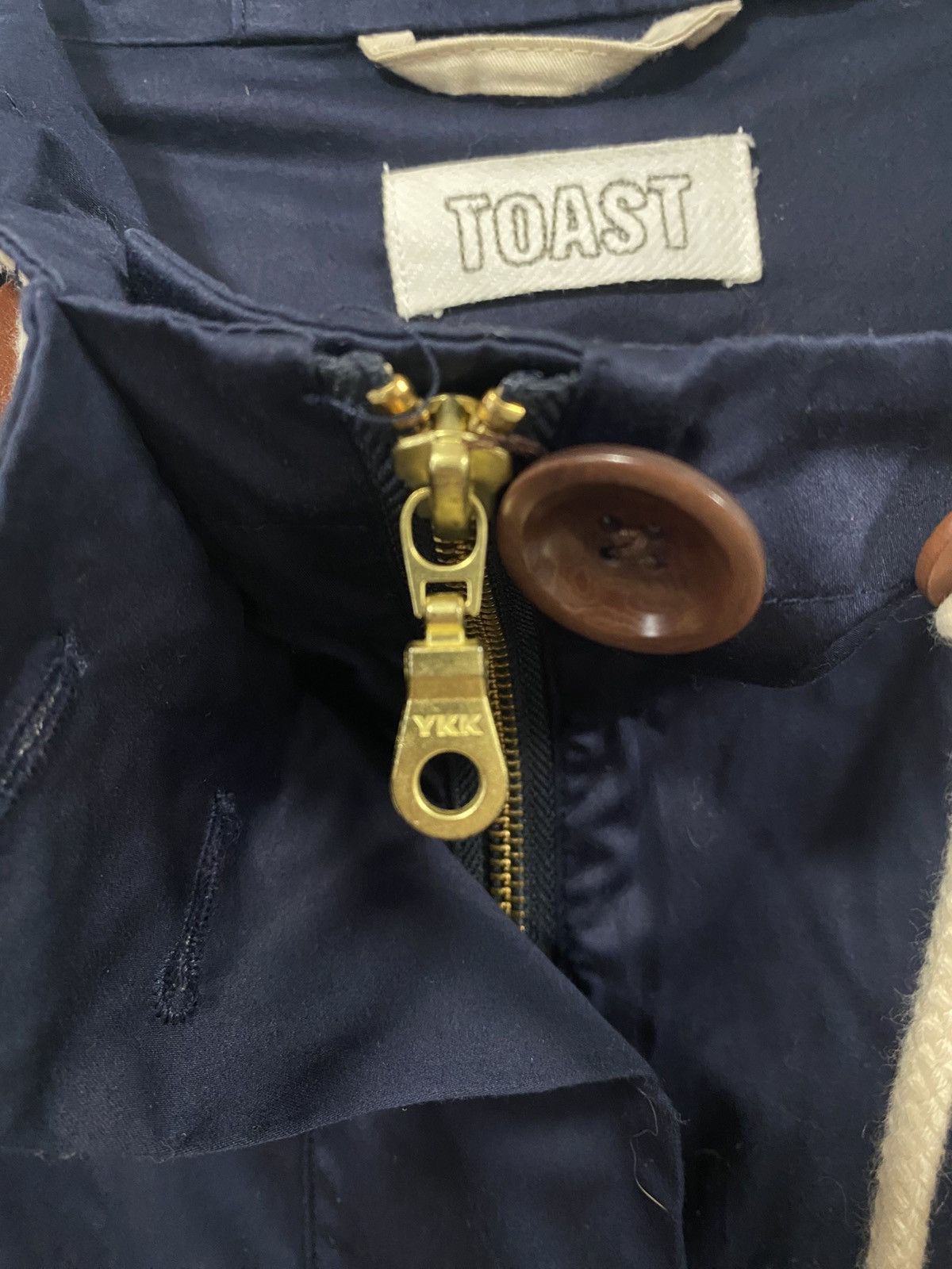 Other Toast UK Dark Blue Cotton Parka Size: 14 Size L / US 10 / IT 46 - 5 Thumbnail