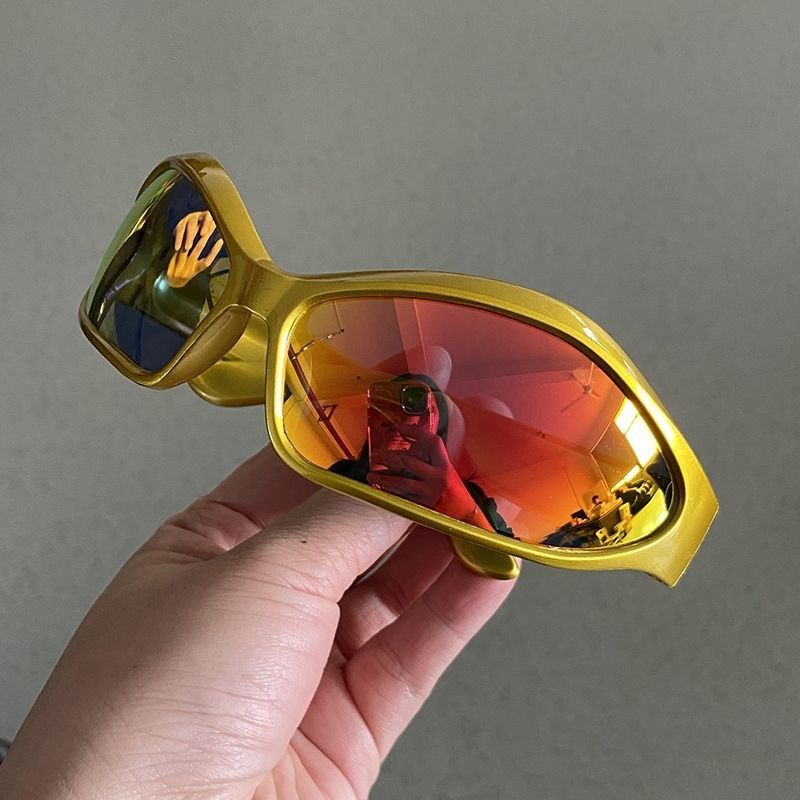 Other Rare Street ins style custom avant-garde sunglasses Size ONE SIZE - 1 Thumbnail