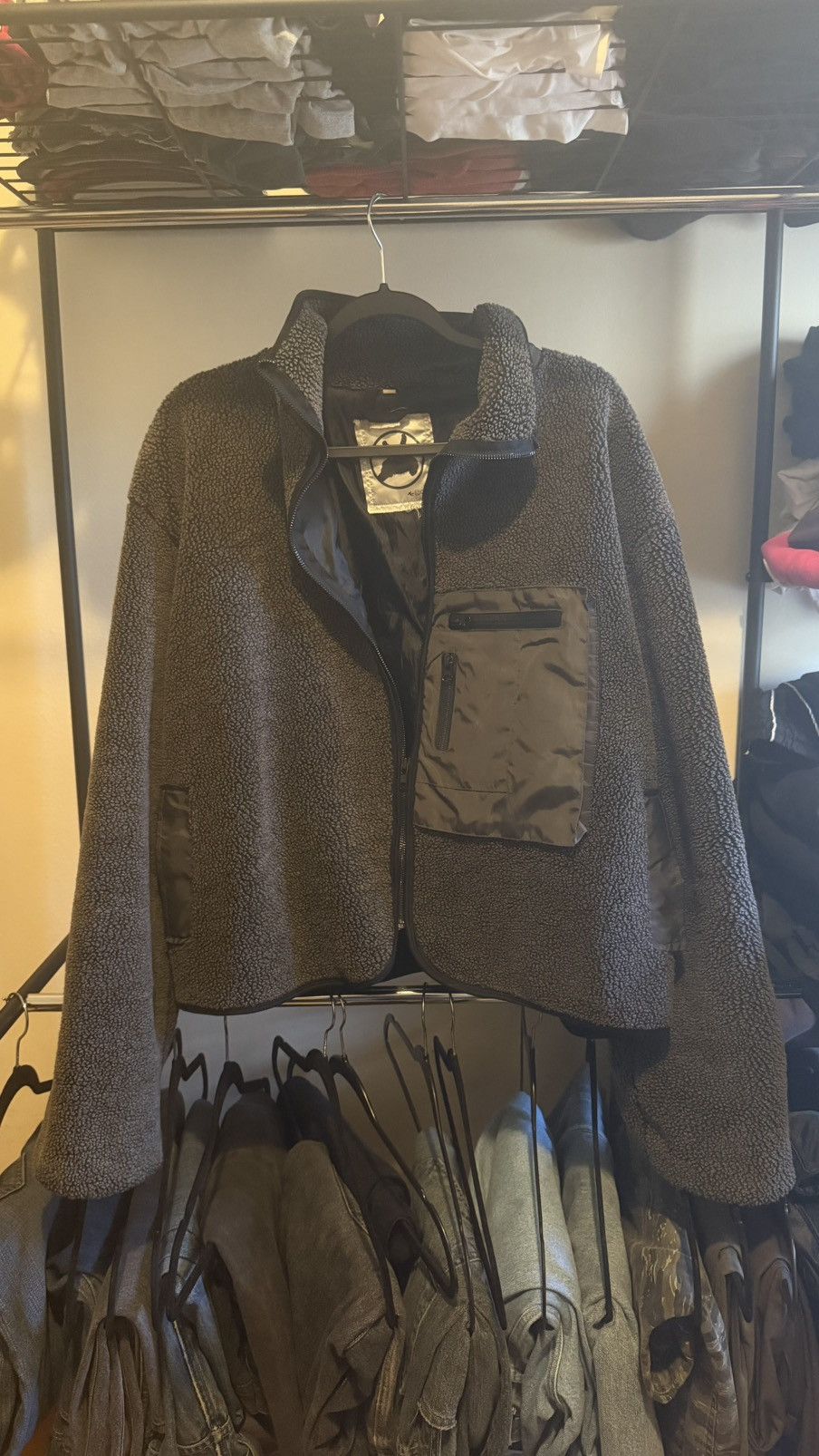basketcase gallery Basketcase Gallery Sherpa Tech Fleece Jacket Size US M / EU 48-50 / 2 - 1 Thumbnail