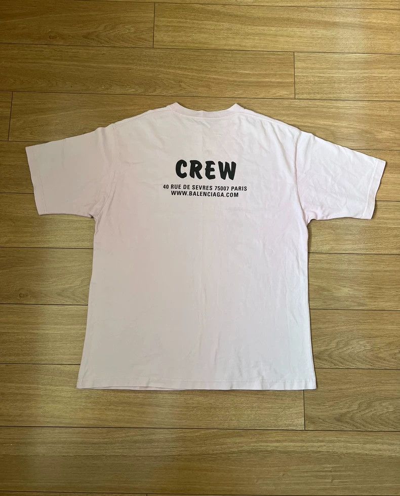 Balenciaga Balenciaga Black and pink short sleeves Size US M / EU 48-50 / 2 - 2 Thumbnail