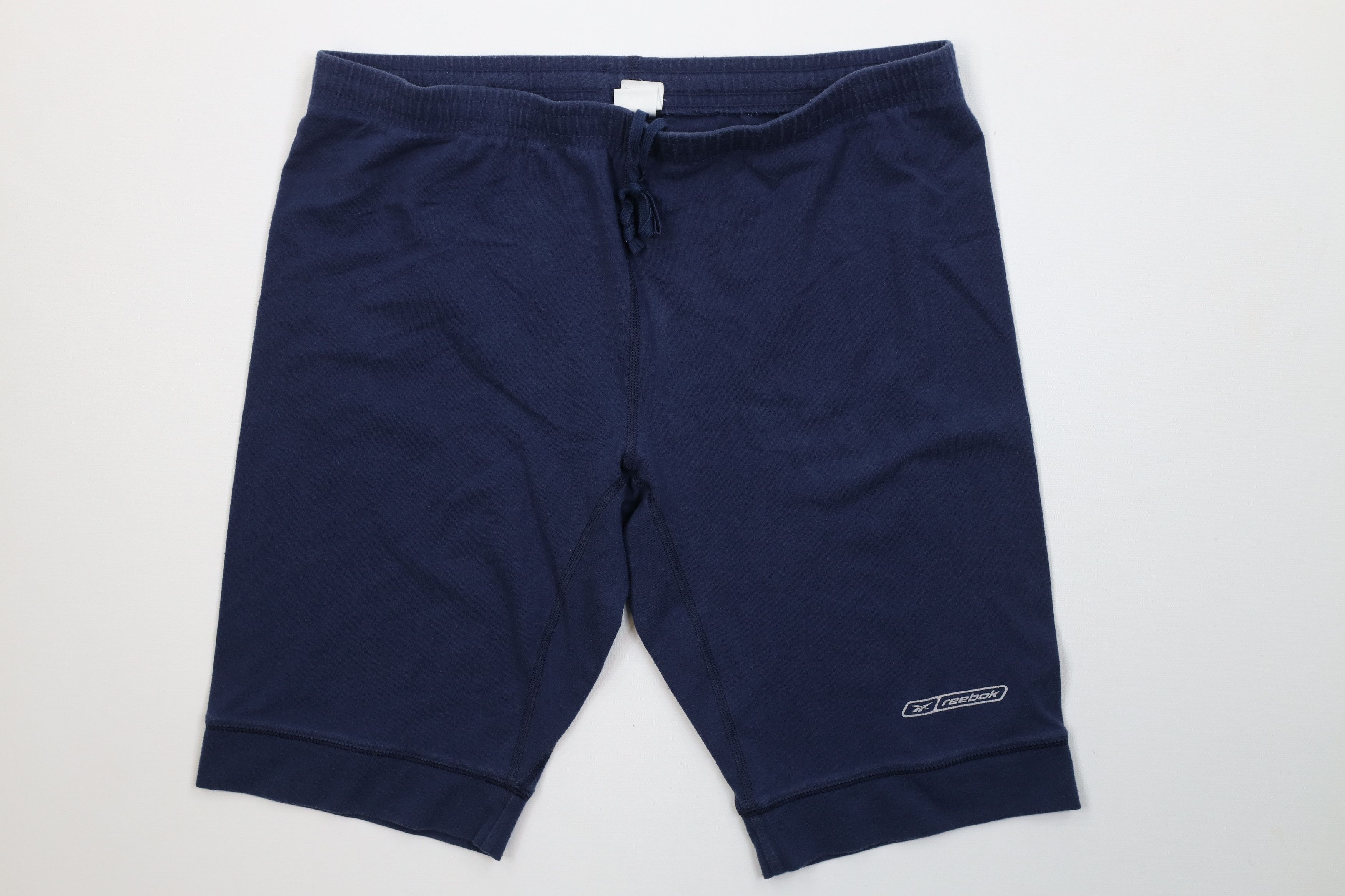 Reebok Vintage 90s Reebok Spell Reflective Half Tights Shorts USA Size US 36 / EU 52 - 1 Thumbnail