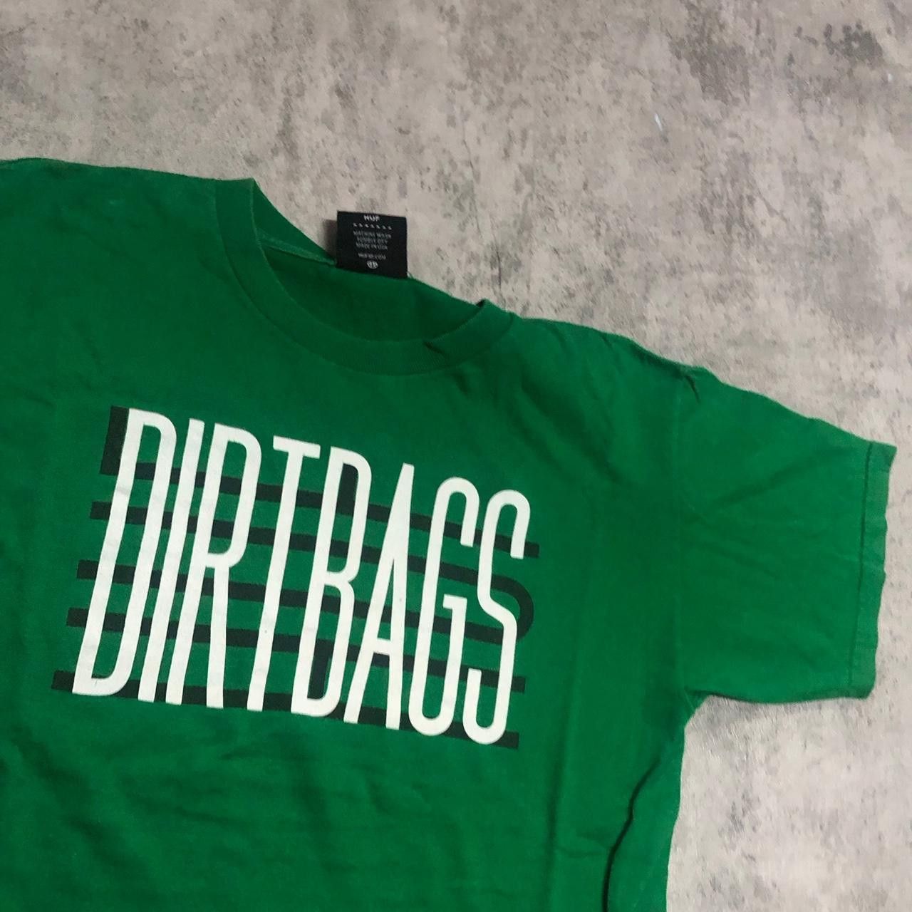 Huf Green HUF Dirtbags T-shirt Size US S / EU 44-46 / 1 - 2 Thumbnail