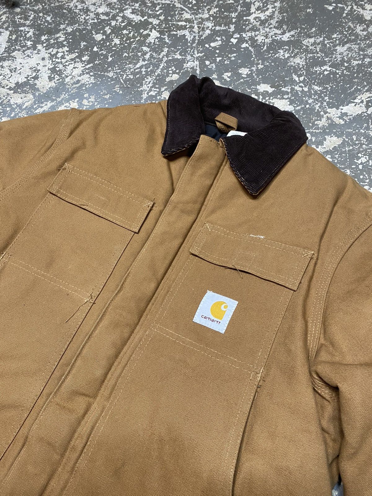 Carhartt × Vintage Vintage Carhartt Tan QuiltField Arctic Jacket CQ196 80s New Size US M / EU 48-50 / 2 - 4 Thumbnail