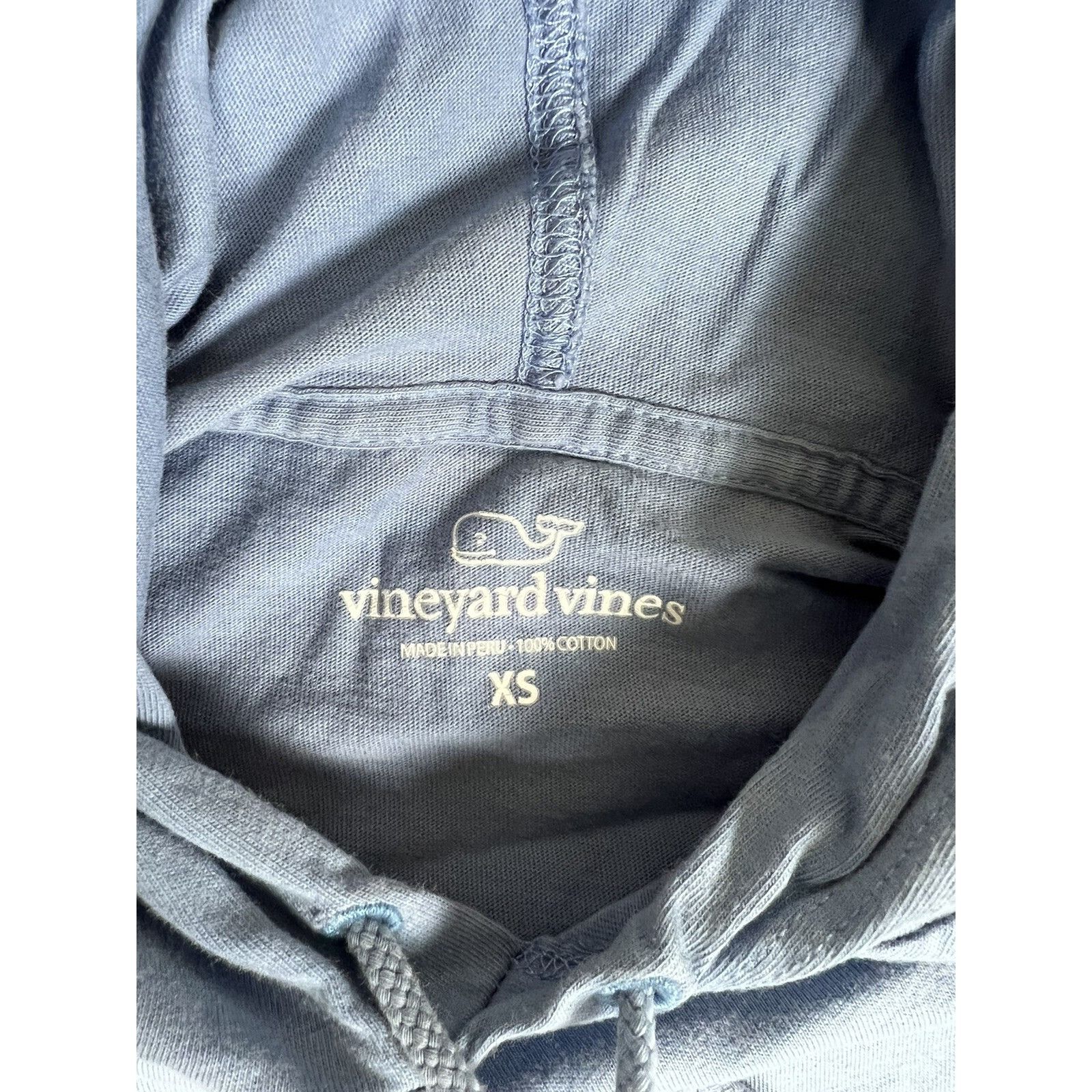 Vineyard Vines Vineyard Vines Hooded Long Sleeve Shirt Light Blue Size XS Size XS / US 0-2 / IT 36-38 - 8 Thumbnail