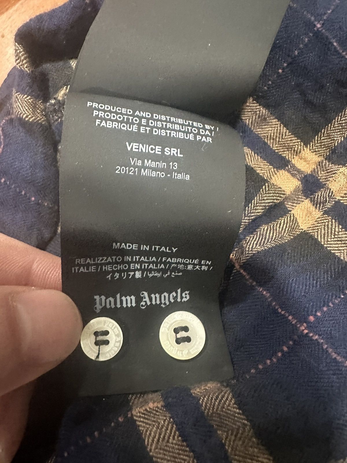 Palm Angels PALM ANGELS COTTON SHIRT Size US L / EU 52-54 / 3 - 7 Thumbnail