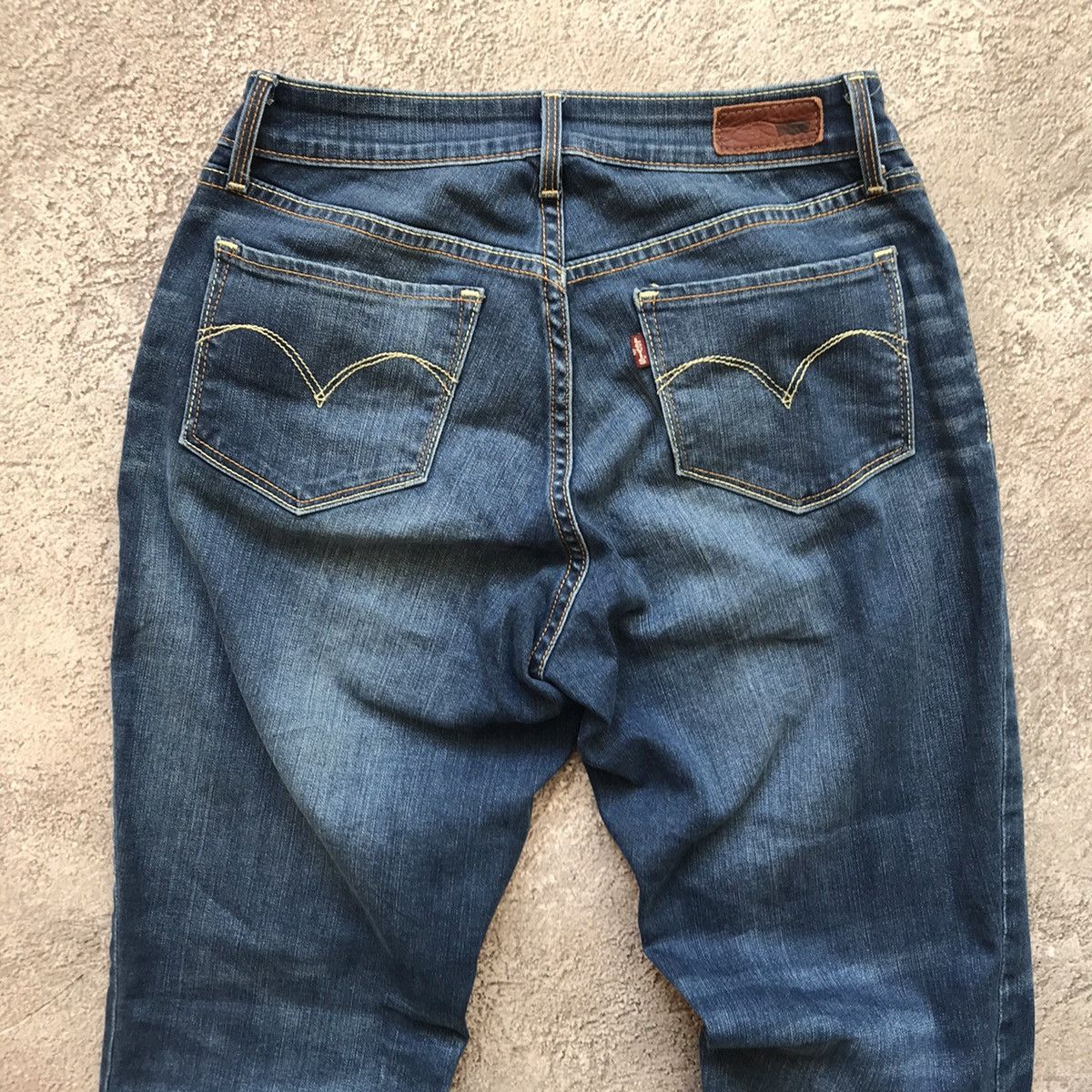 Vintage Vintage 90s Levis Baggy Distressed Jeans Grunge Y2K Logo 28 Size 28" / US 6 / IT 42 - 6 Thumbnail