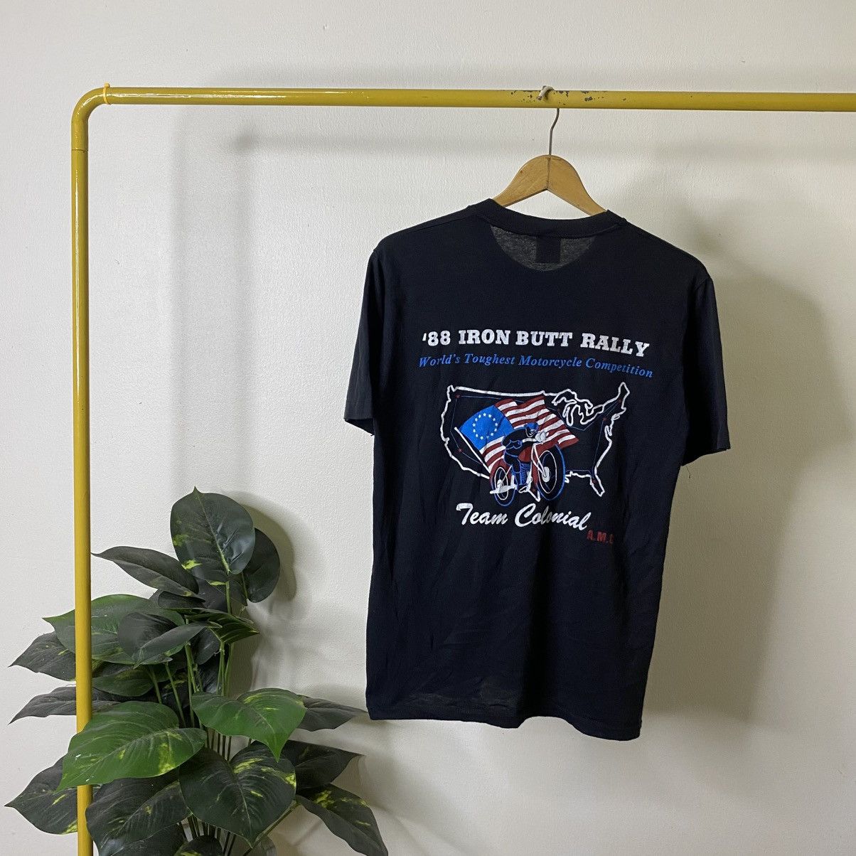 Vintage 1988 Iron Butt Rally Deus Ex Machina T Shirt