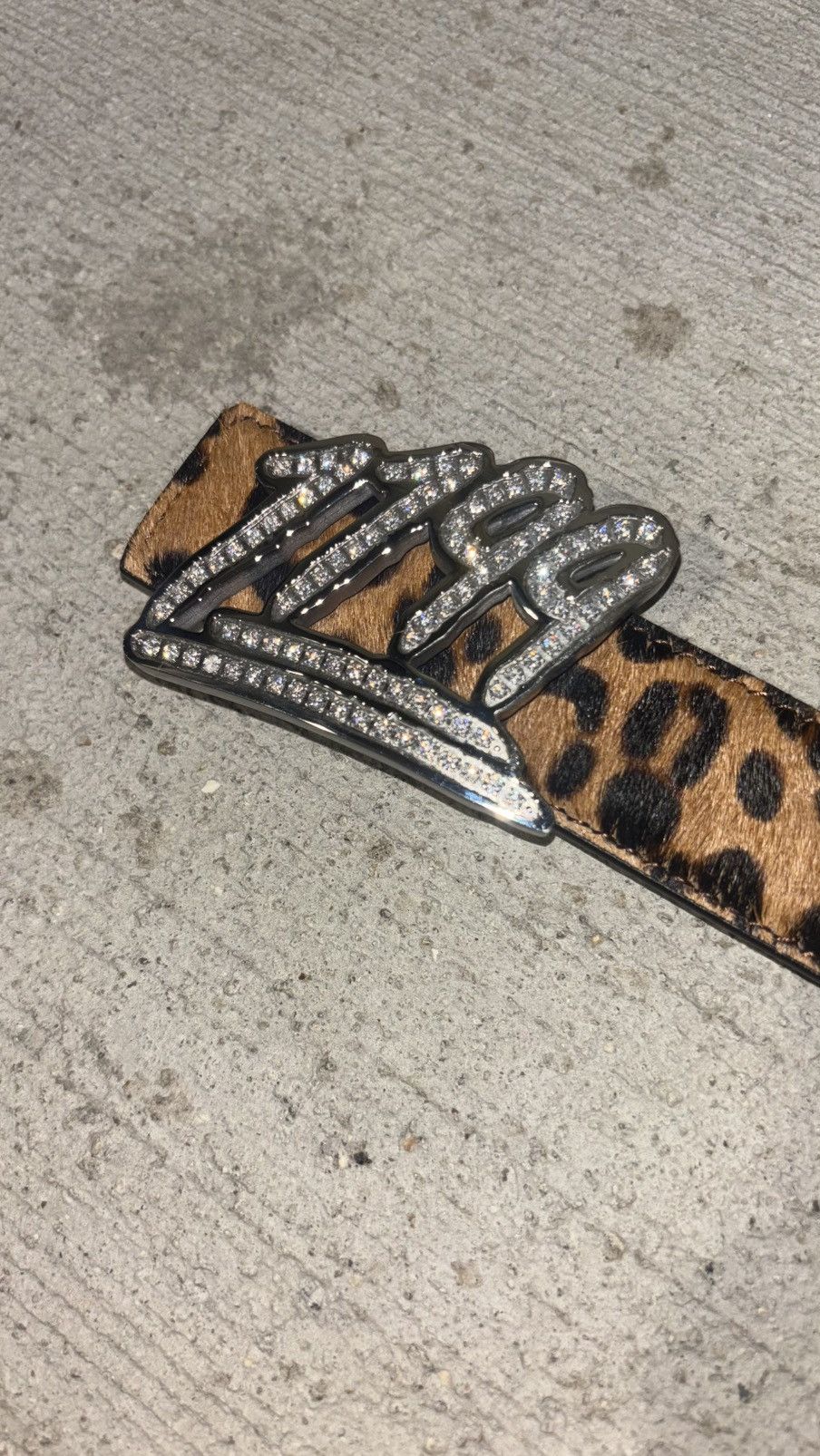 1199 Bazo 1199 Cheetah Belt Size 32 - 2 Thumbnail