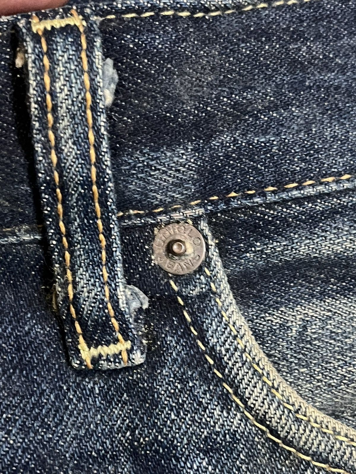 Jun Takahashi Vintage UJ Mudwash Selvedge Denim Size US 33 - 4 Thumbnail
