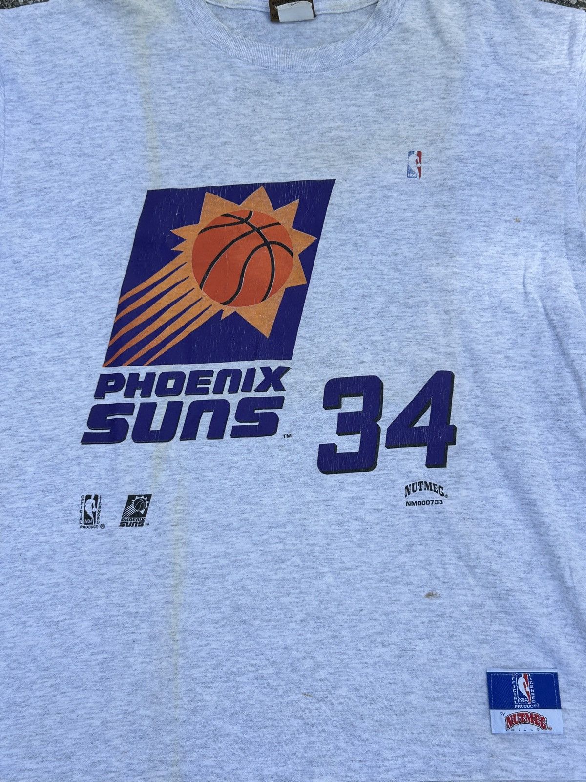 Nutmeg Nutmeg mills Phoenix Suns Charles Barkley tshirt size-L Size US L / EU 52-54 / 3 - 3 Thumbnail