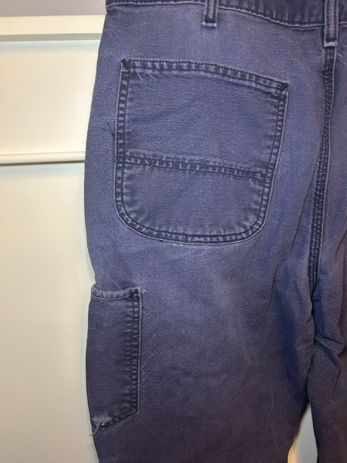 Carhartt × Vintage Vintage Carhartt Flame Resistant distressed baggy jeans Size US 34 / EU 50 - 7 Thumbnail