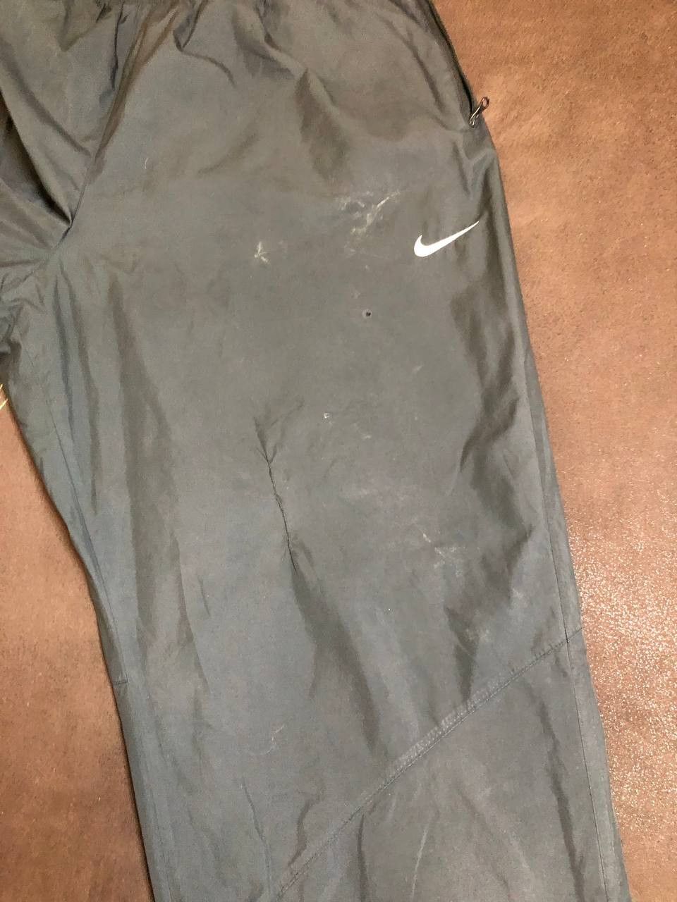 Nike Nike Nylon Pants Mens Black Track Activewear Windbreaker Size US 38 / EU 54 - 10 Thumbnail