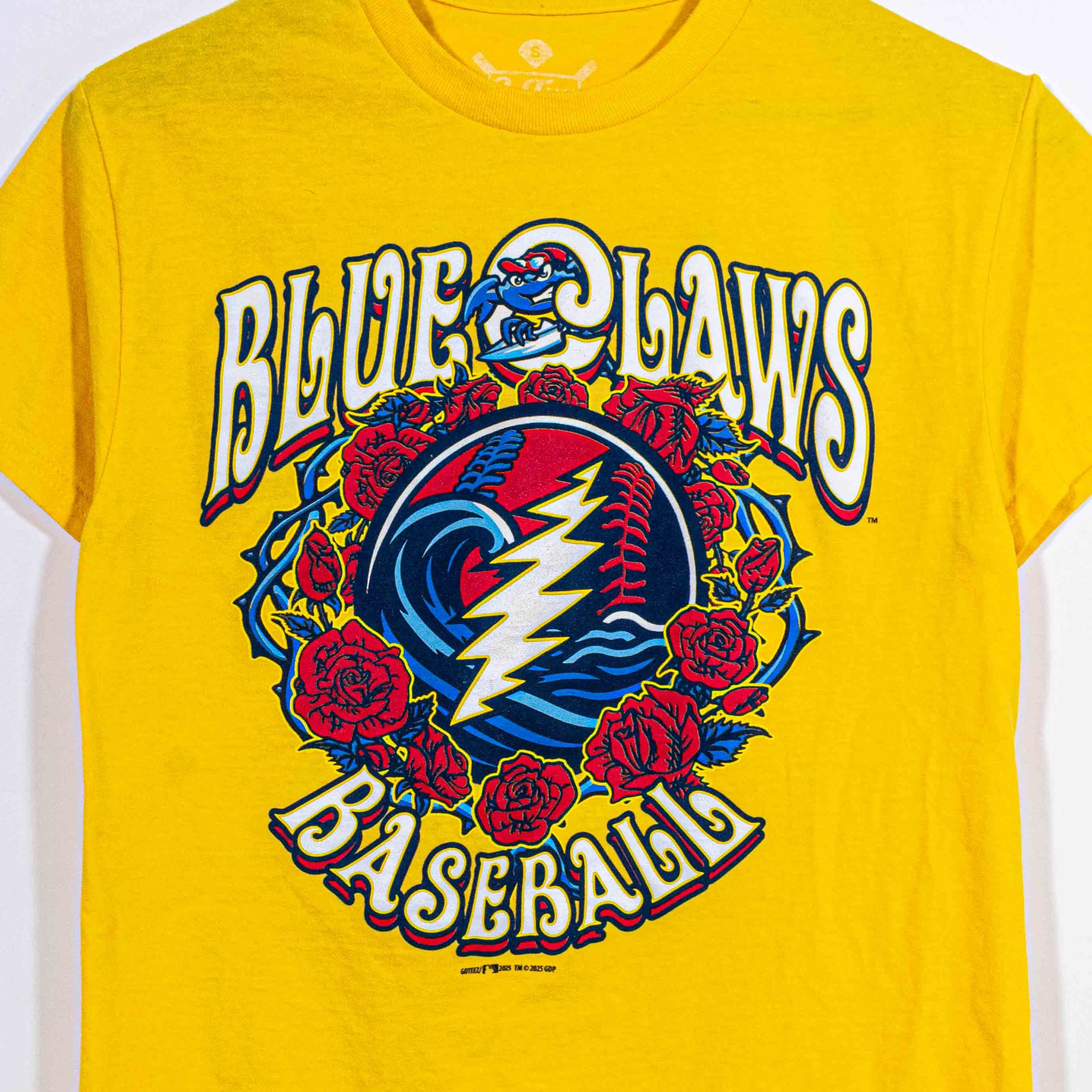 Grateful Dead Lakewood BlueClaws Grateful Dead Graphic T-Shirt MiLB Size US S / EU 44-46 / 1 - 3 Thumbnail