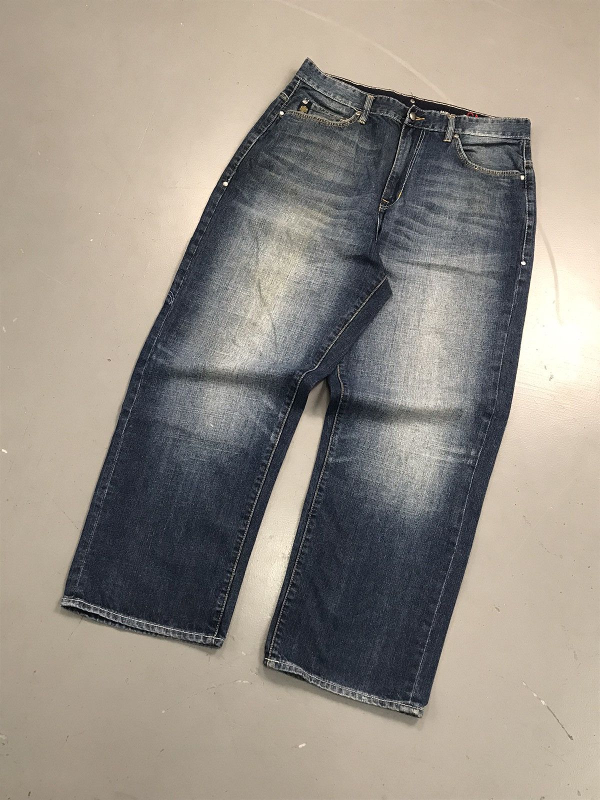 Ecko Unltd. × Vintage Vintage rare ECKO UNLTD snake 🐍 embroidered denim Size US 36 / EU 52 - 4 Thumbnail