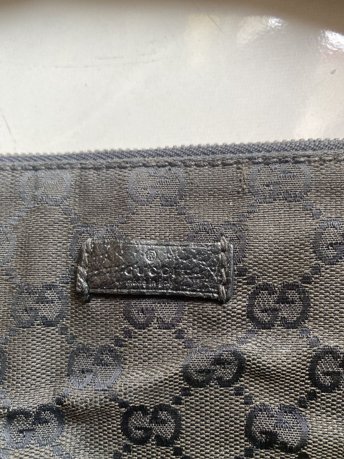 Gucci Gucci GG messenger shoulder bag vintage monogram black Size ONE SIZE - 4 Thumbnail