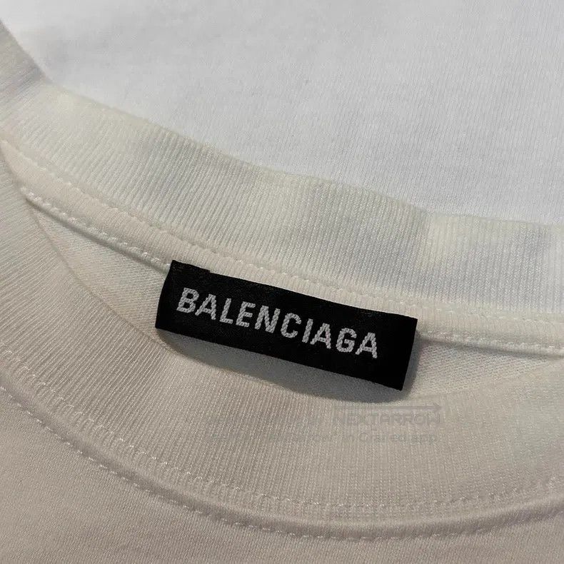 Balenciaga Balenciaga Short Sleeve T-Shirt with Coca-Cola Wave Print Size US S / EU 44-46 / 1 - 4 Thumbnail