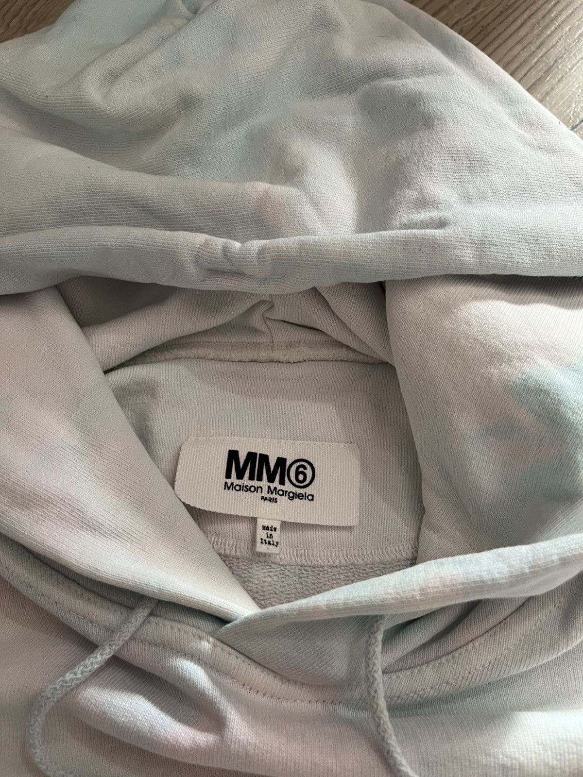 Maison Margiela MM6 Maison Margiela Dyed Hoodie – Size S – Good Condition Size S / US 4 / IT 40 - 3 Thumbnail