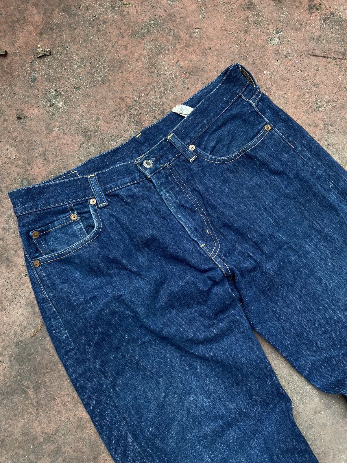Replay replay blue jeans selvedge raw denim Size US 33 - 2 Thumbnail