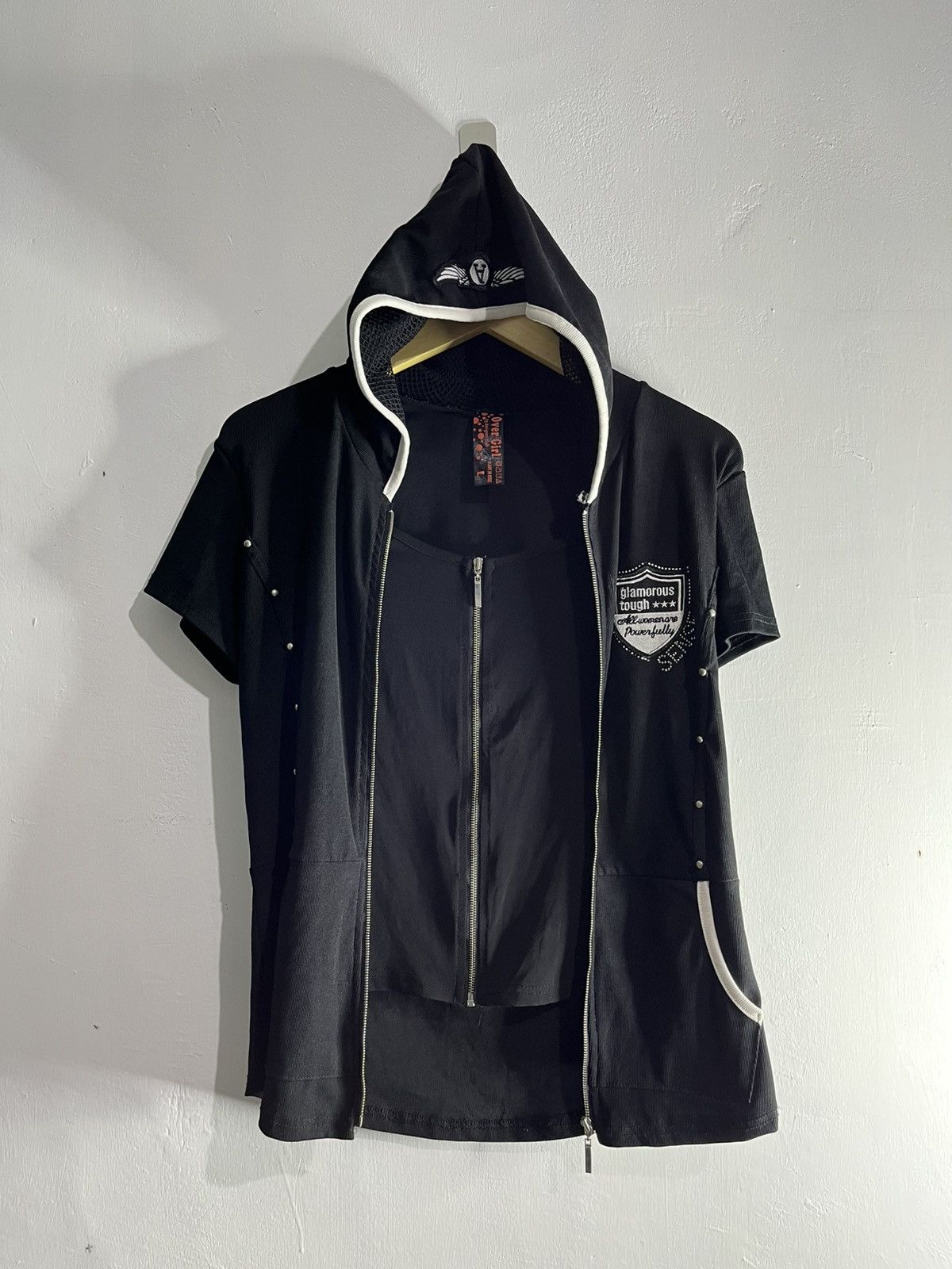 Hysteric Glamour 2000s Over girl double layers y2k hoodie Size US XS / EU 42 / 0 - 1 Thumbnail