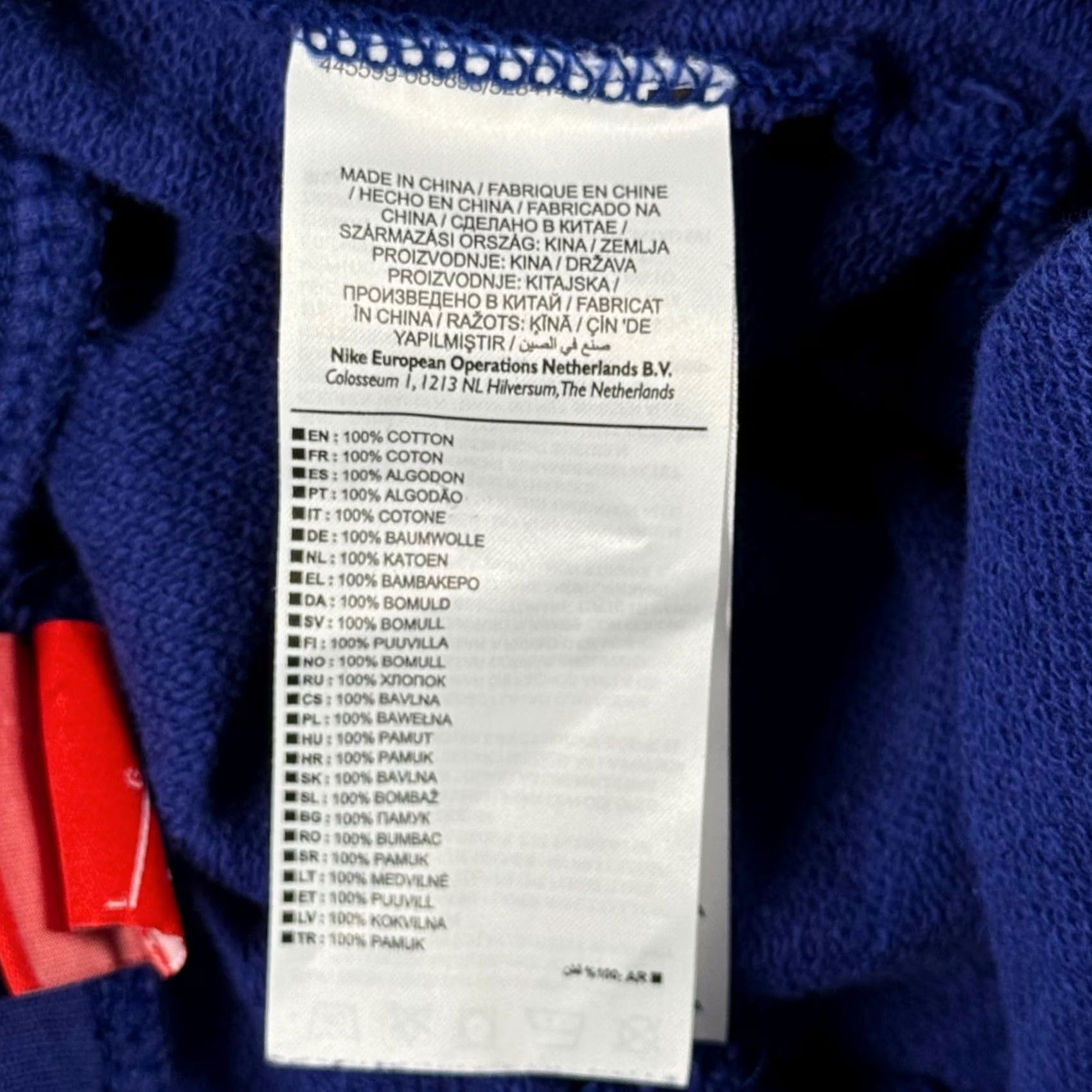 Nike Nike Tech Fleece Mens Large Shorts Sportwear Gym Zippered Pockets Blue Size US 33 - 4 Thumbnail