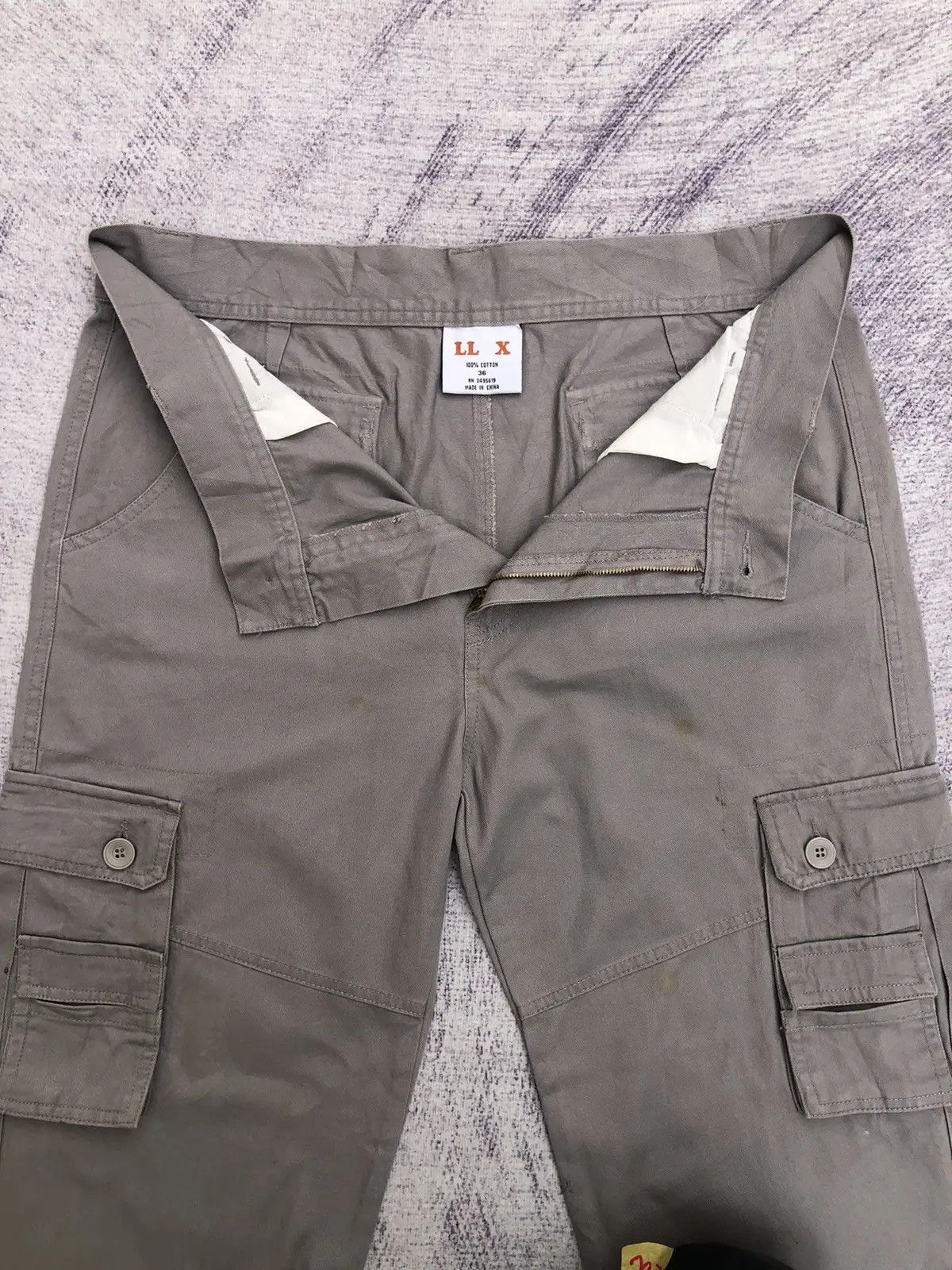 Japanese Brand × Vintage Straight Leg Cargo Pants Loose Bottoms With 6 Pocket Size US 34 / EU 50 - 10 Thumbnail