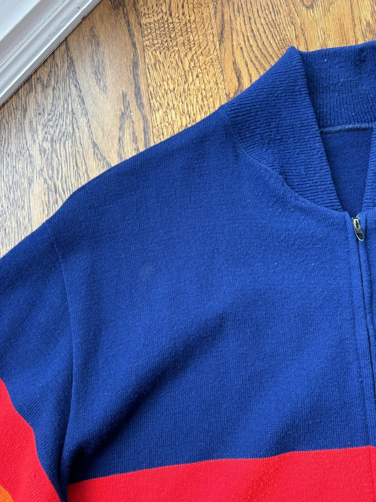 Starter × Vintage 1970s Houston Astros Rainbow Dugout Jacket Vintage Sweater Size US XL / EU 56 / 4 - 11 Thumbnail