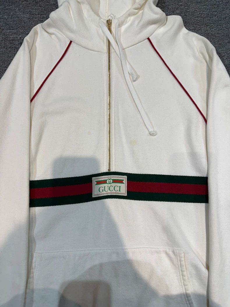 Gucci Gucci Half-zipper belt hoodie 2502-Nextarrow Size US L / EU 52-54 / 3 - 3 Thumbnail