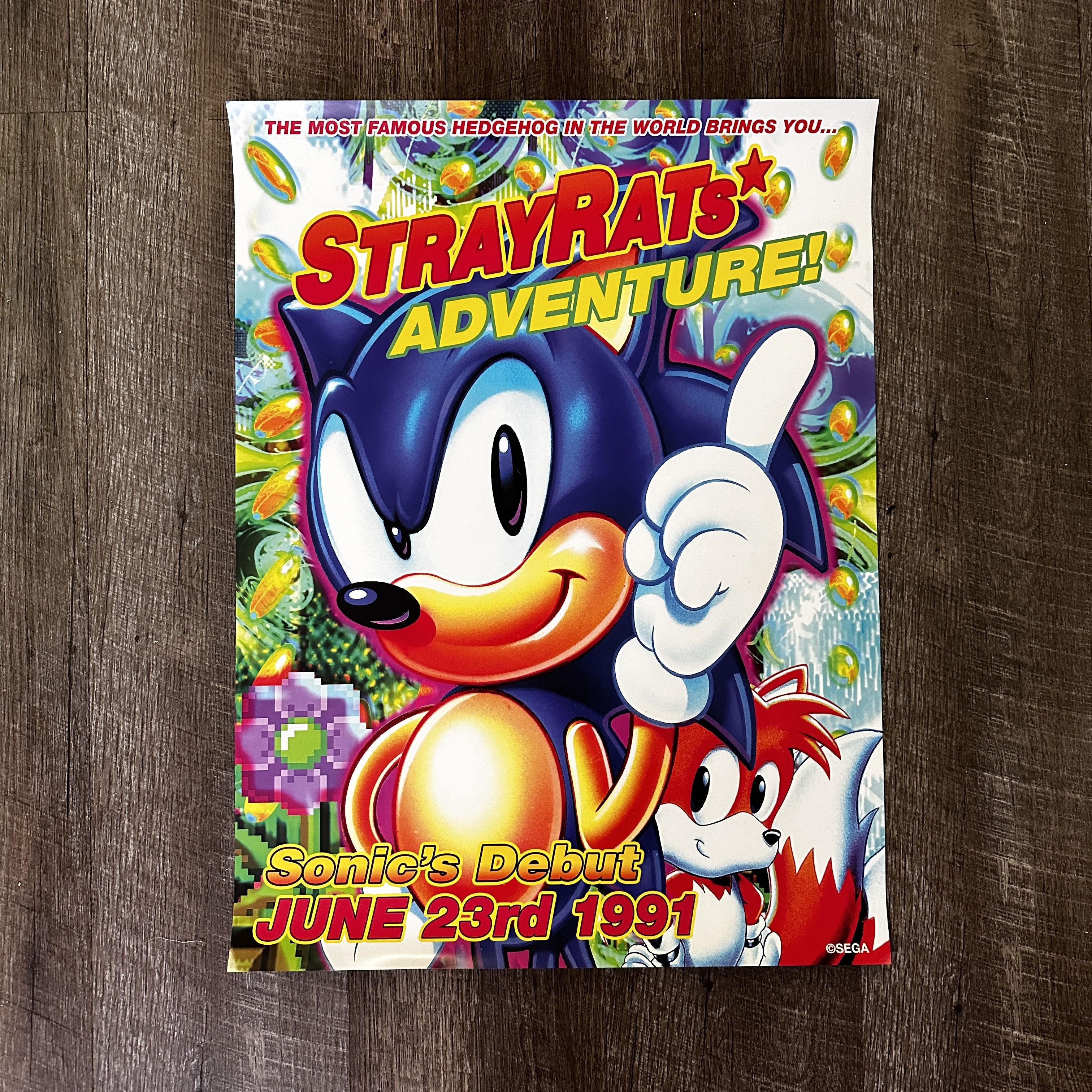 Stray Rats Stray rats sonic poster Size ONE SIZE - 1 Thumbnail
