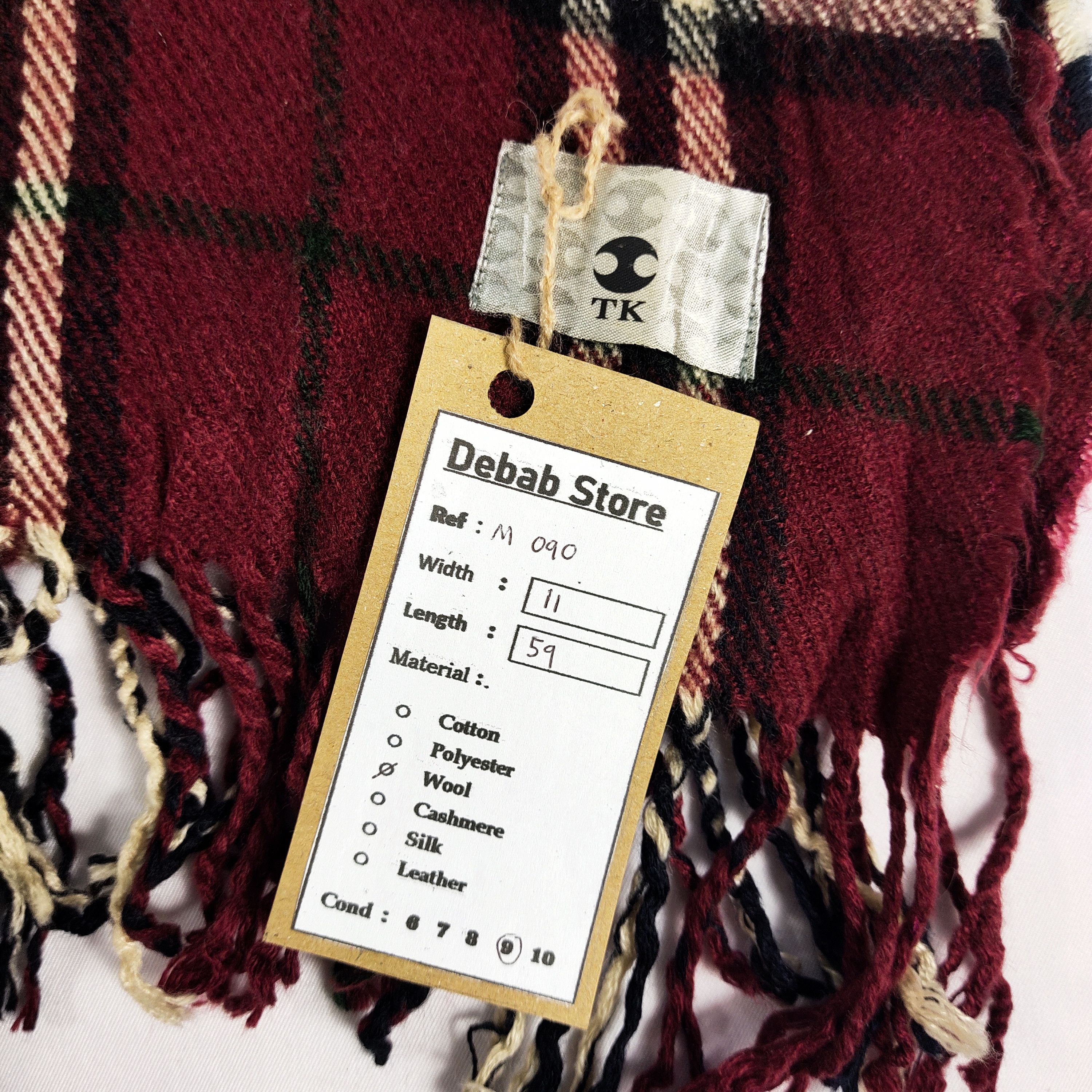 Japanese Brand Takeo Kikuchi Scarf / Muffler / Neckwear M090 Size ONE SIZE - 5 Thumbnail