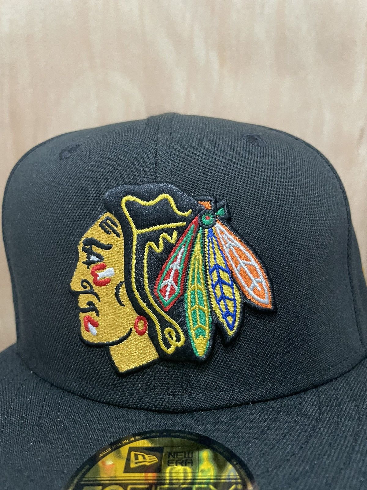 New Era Topperz Chicago Blackhawks 1991 all star game size 7 1/4 Size ONE SIZE - 3 Thumbnail