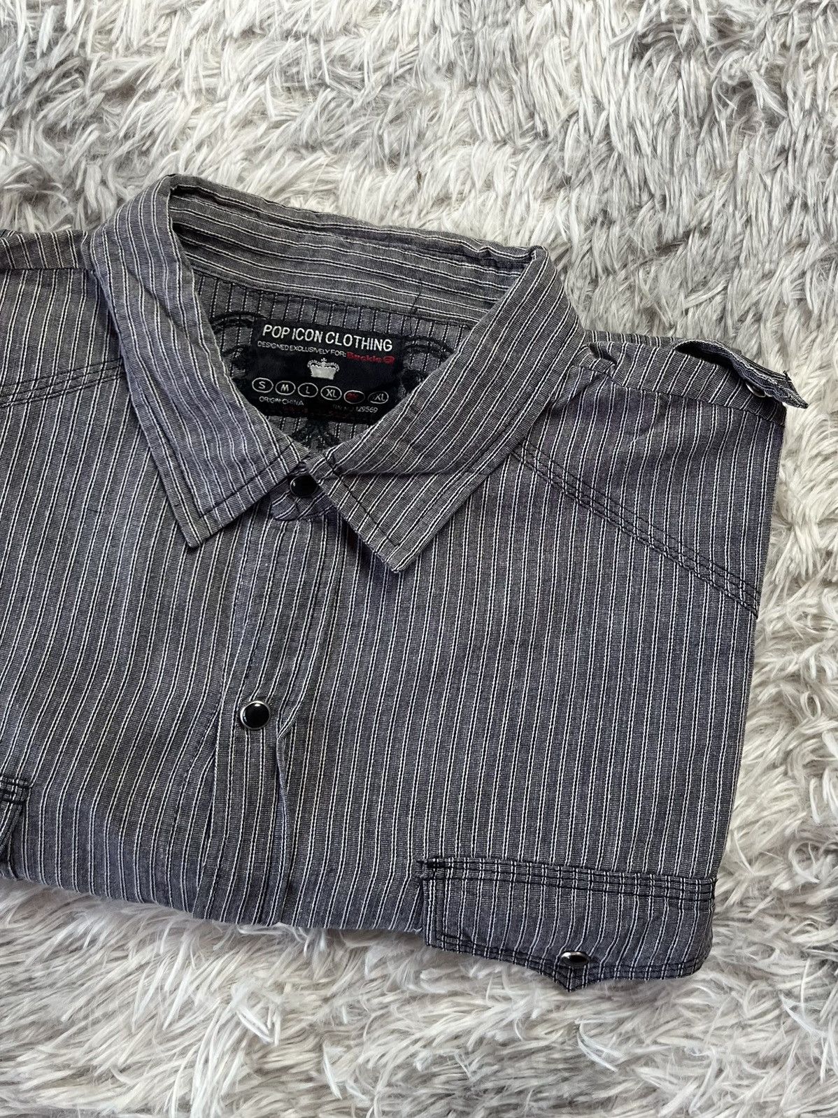 Other Pop icon clothing button Shirt Size US XXL / EU 58 / 5 - 3 Thumbnail